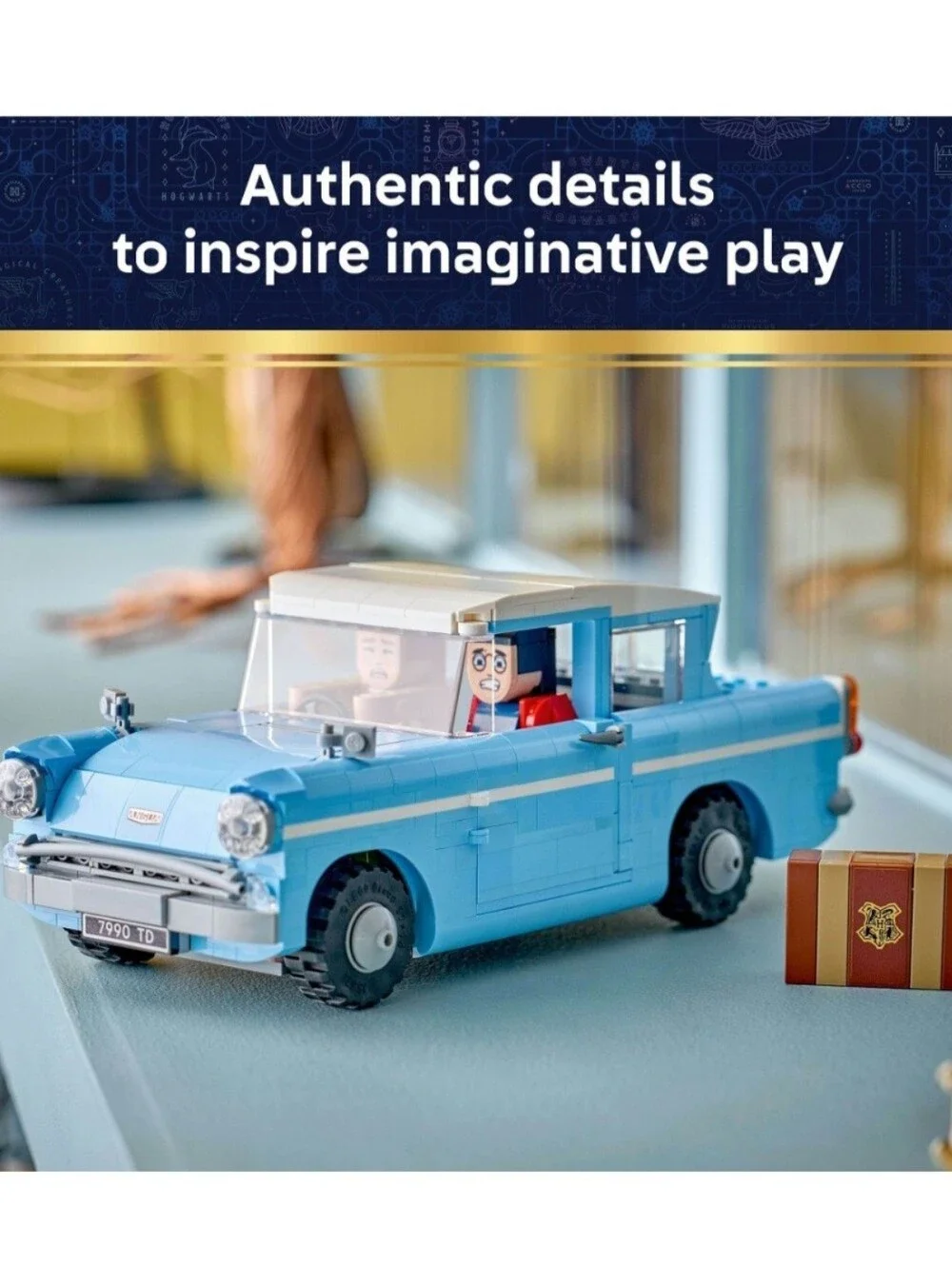 NIB Factory Sealed LEGO Harry Potter Enchanted Flying Ford Anglia 76470 Hogwarts